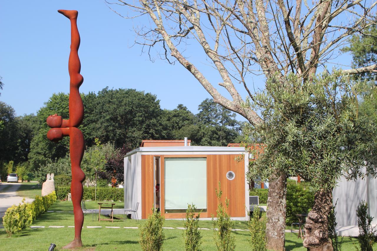 Bungalow Camping Los Manzanos Santa Cruz de Oleiros Eksteriør bilde
