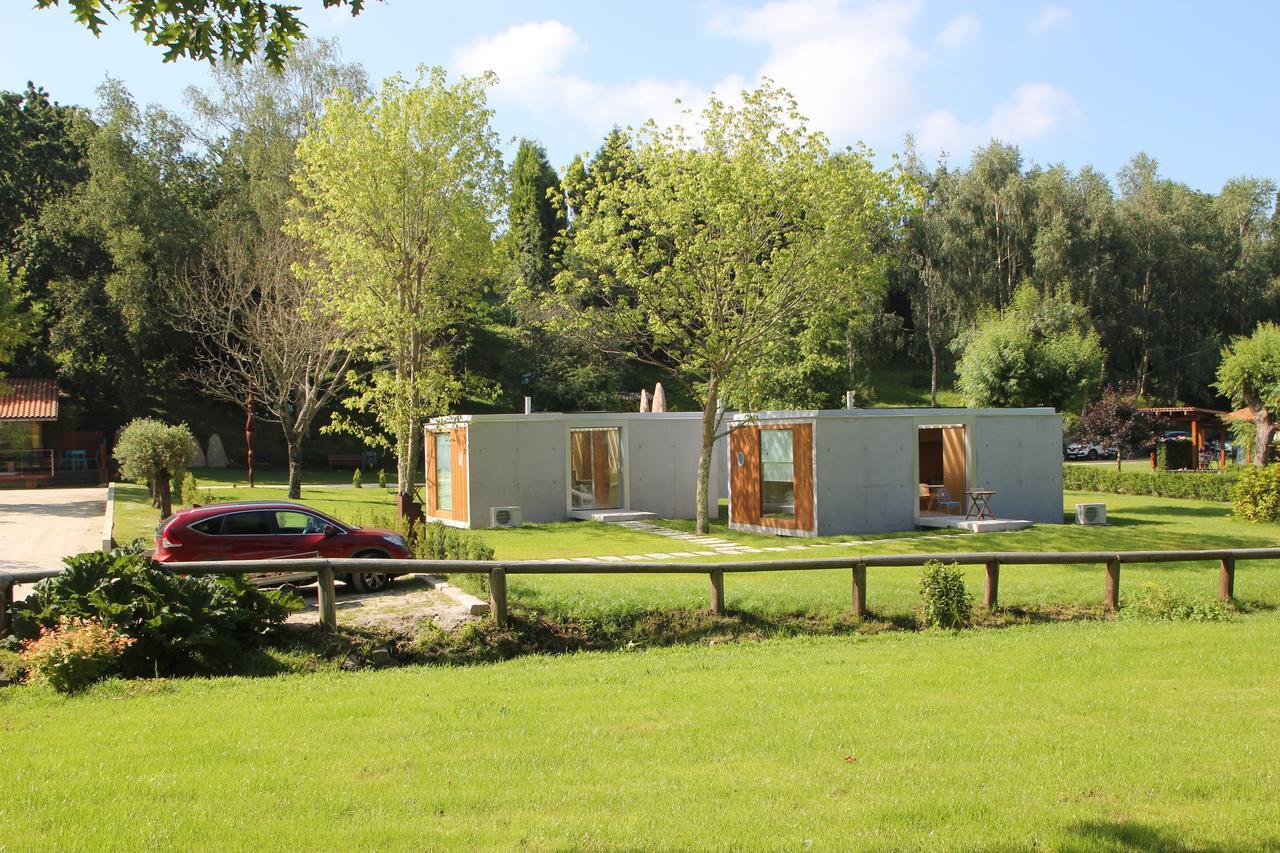 Bungalow Camping Los Manzanos Santa Cruz de Oleiros Eksteriør bilde