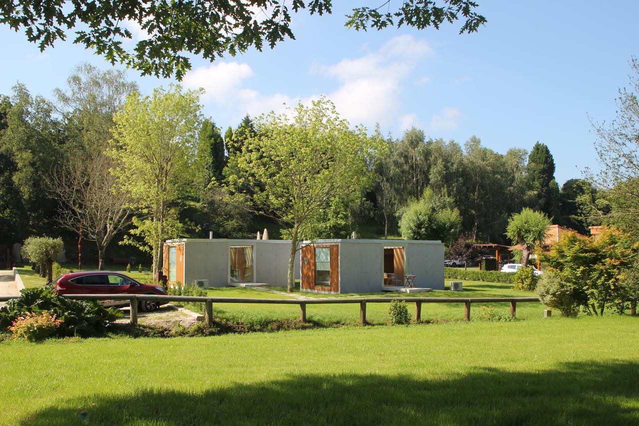 Bungalow Camping Los Manzanos Santa Cruz de Oleiros Eksteriør bilde