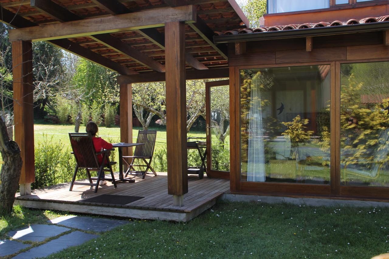 Bungalow Camping Los Manzanos Santa Cruz de Oleiros Eksteriør bilde